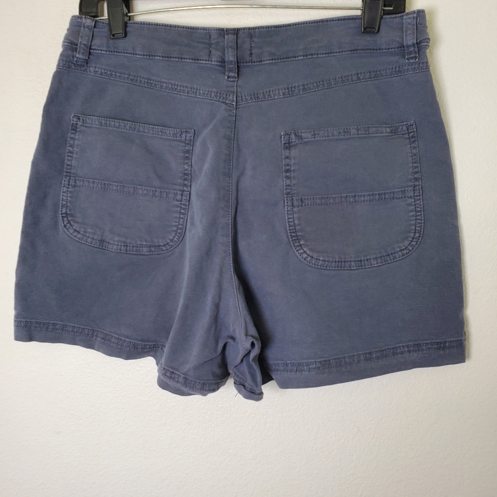 Marine Layer Charcoal Gray High-Rise Utility Shorts - Picture 8 of 13